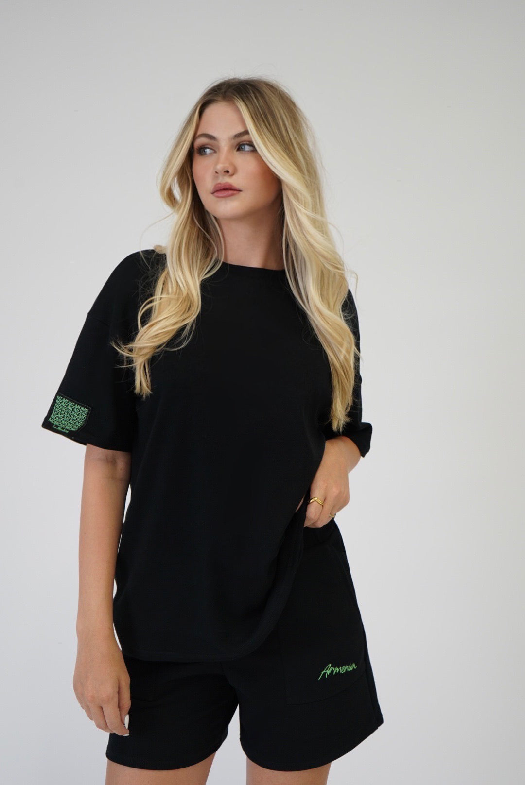 "Armenia” T-shirt -Green/Black