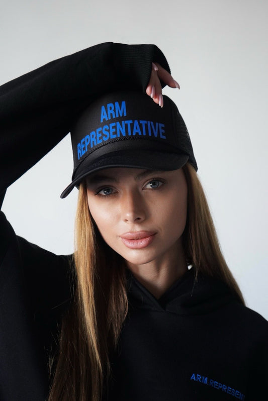 Unisex "ARM REPRESENTATIVE" Cap Black/Blue