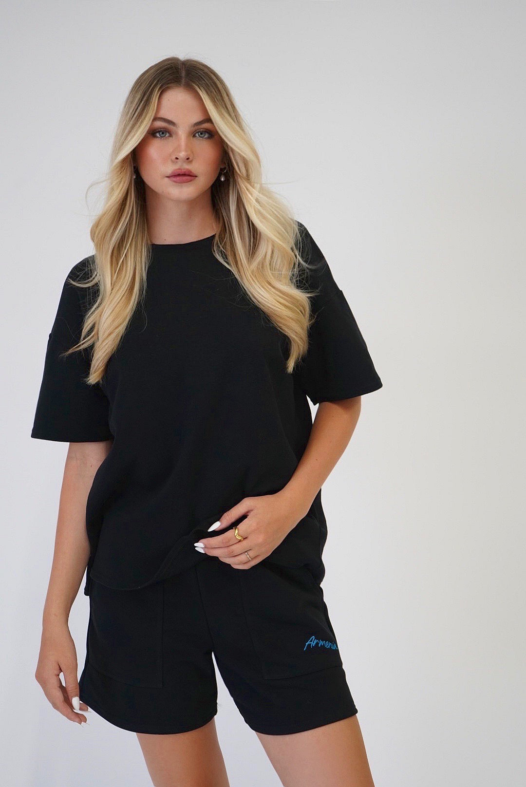 “Armenia” Shorts - Blue/Black