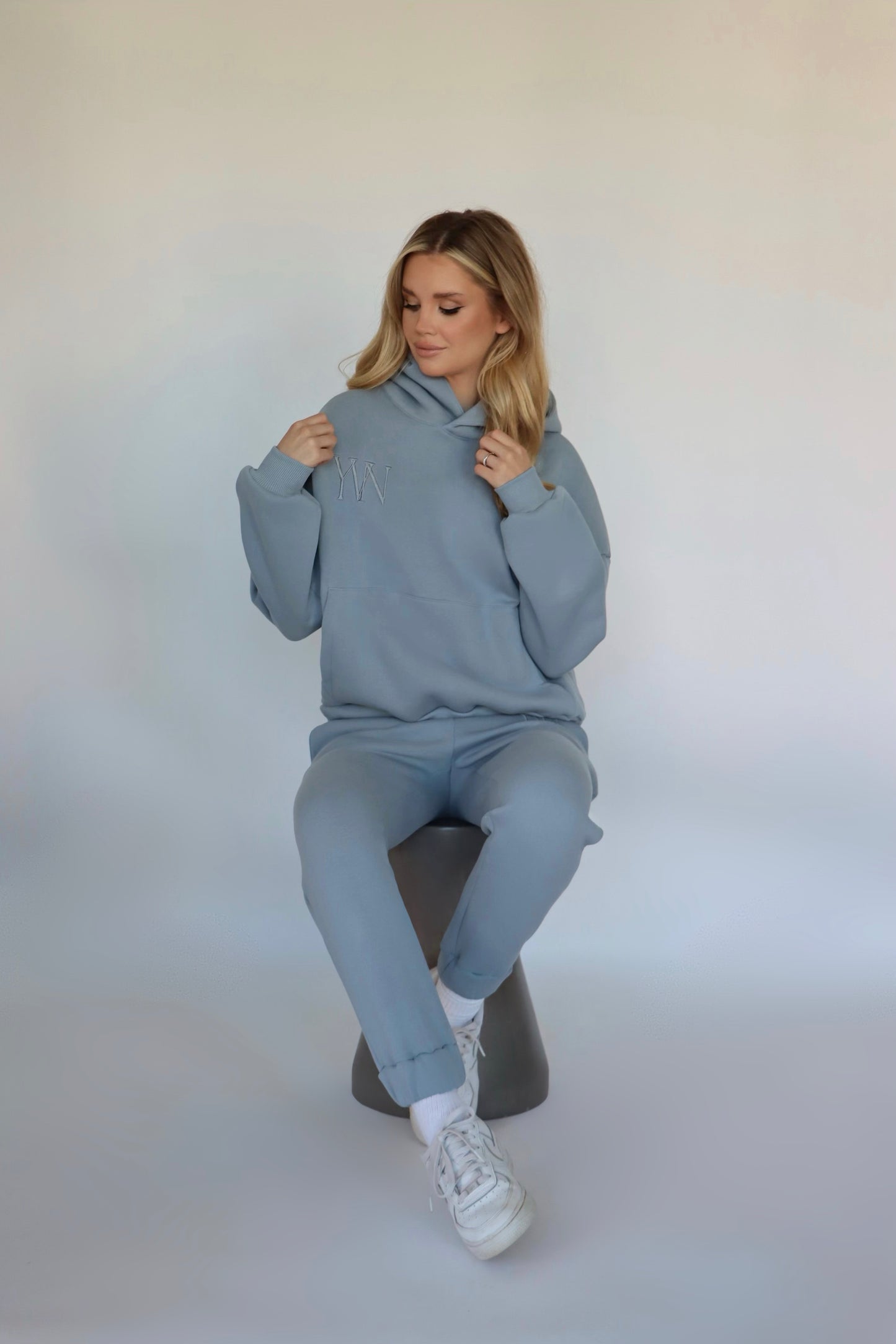 Women "YERE1" Hoodie - Blue