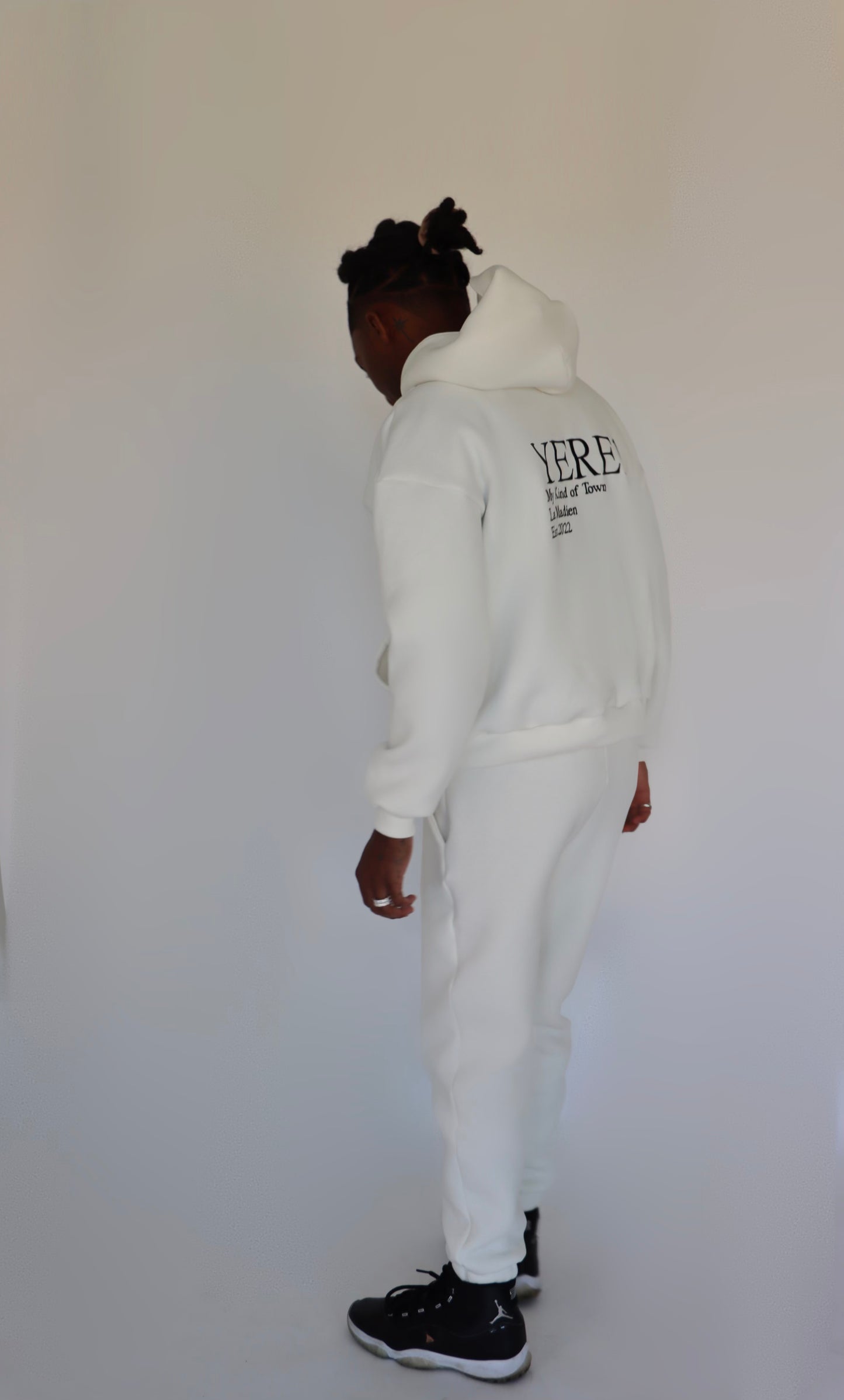 Men "YERE1" Sweatpants - White