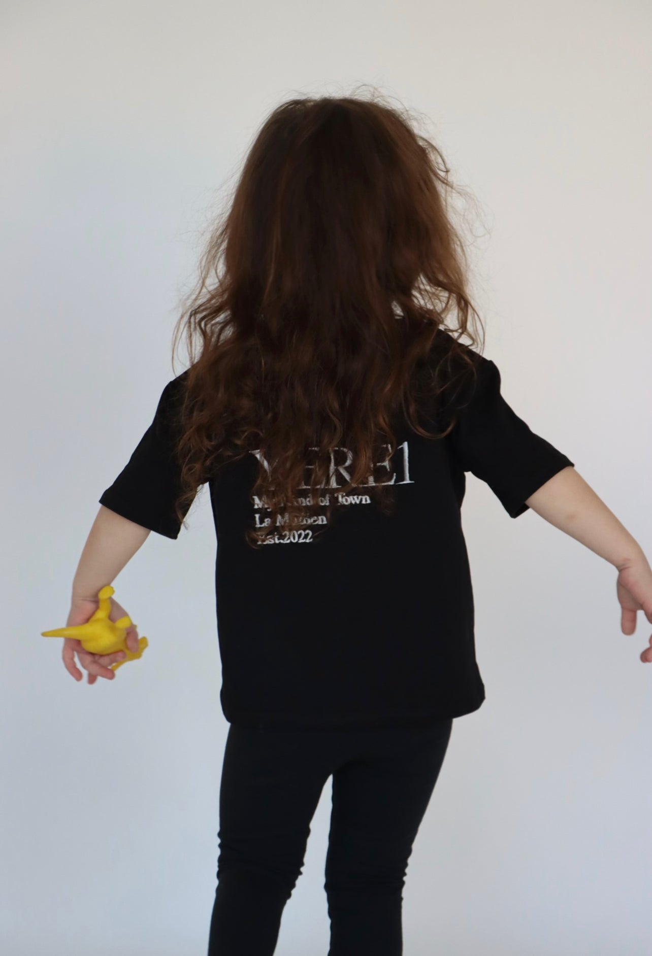 Kids "YERE1" T-shirts - Black