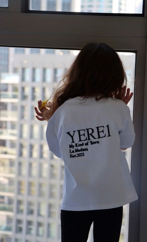 Kids "YERE1" T-shirts - White