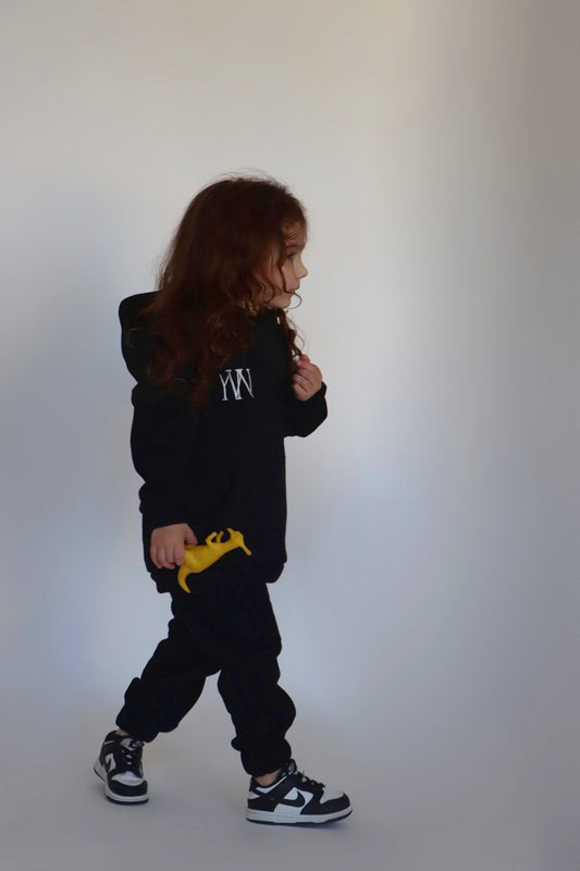 Kids "YERE1" Sweatpants - Black