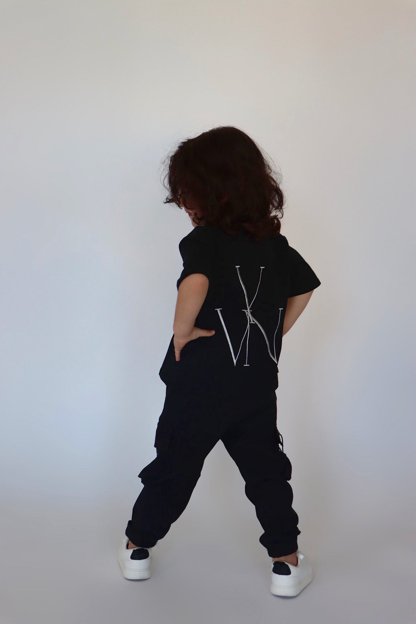 Kids "23" T-shirt - Black