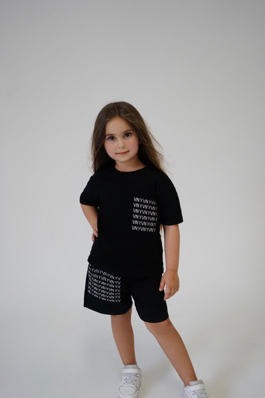 Kids “YVN-Pocket” T-Shirt - Black