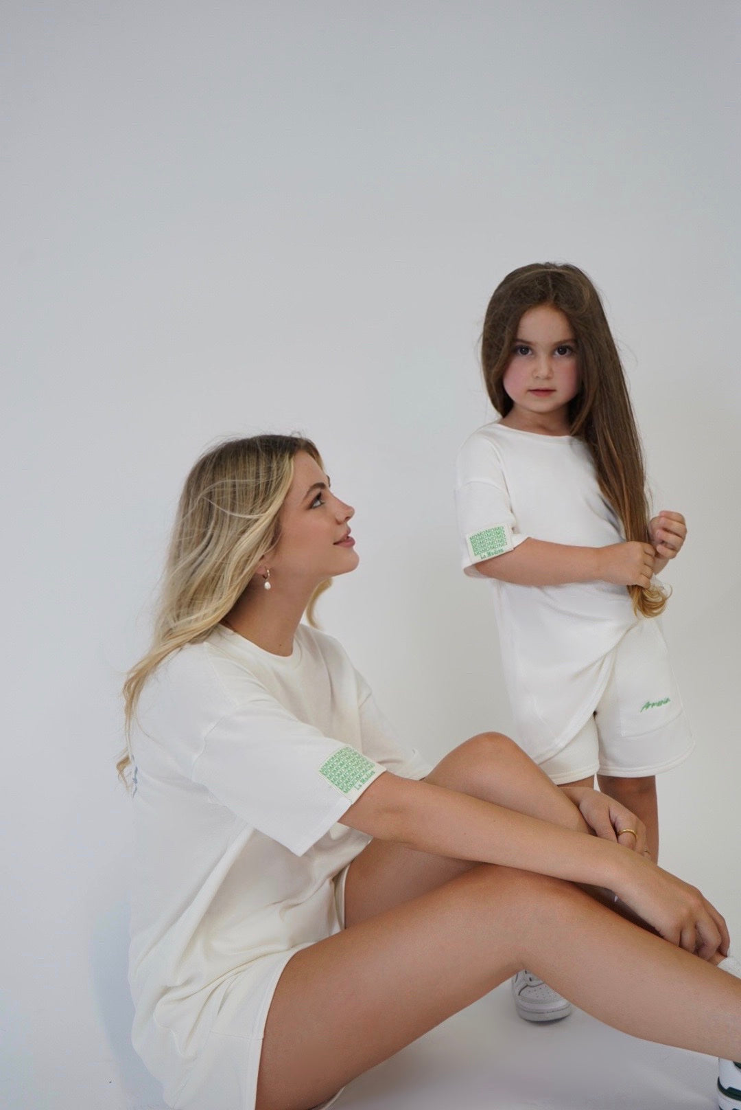 Kids “Armenia” T-shirt - White/Green