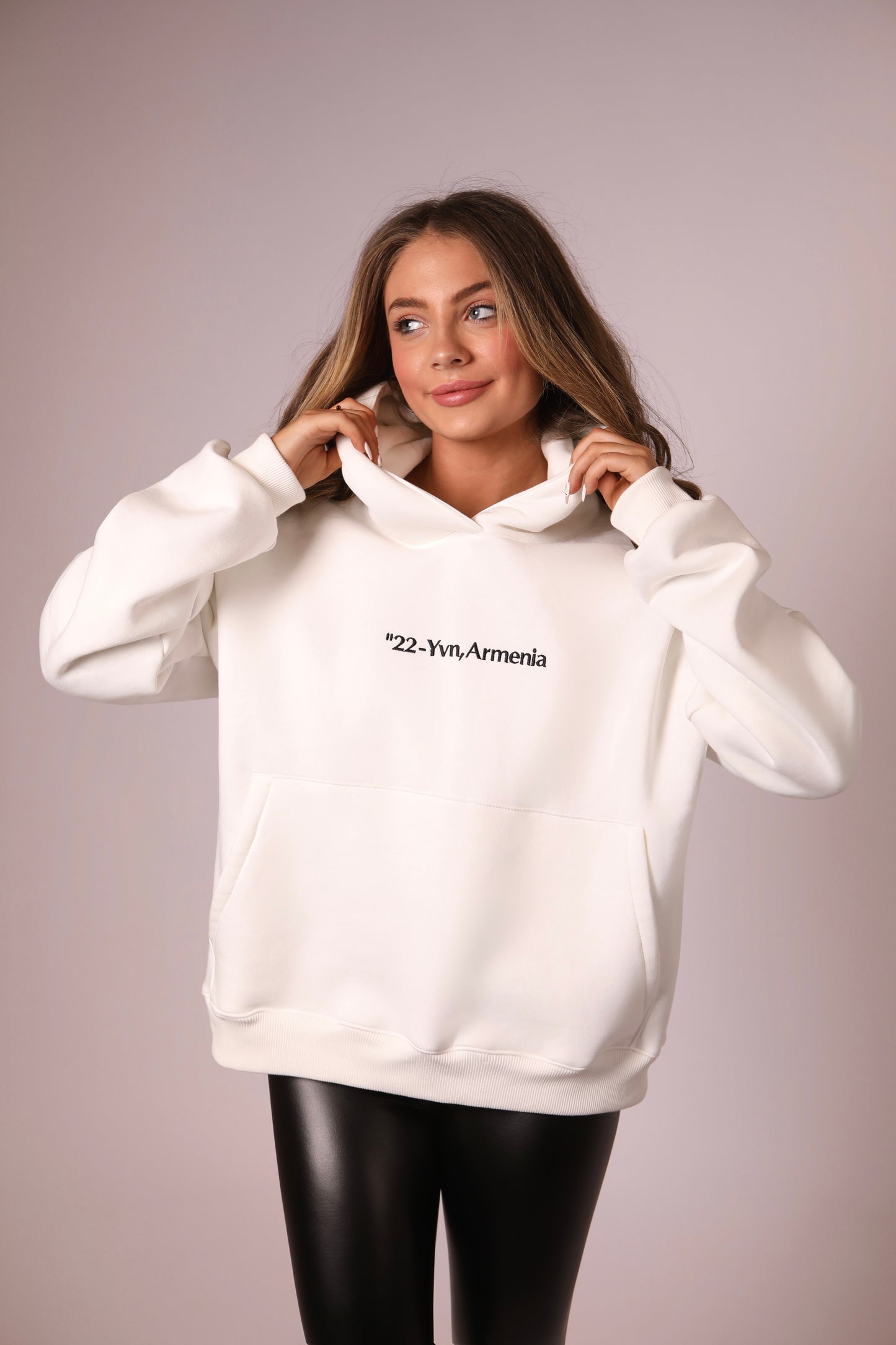 Women YVN Hoodie White