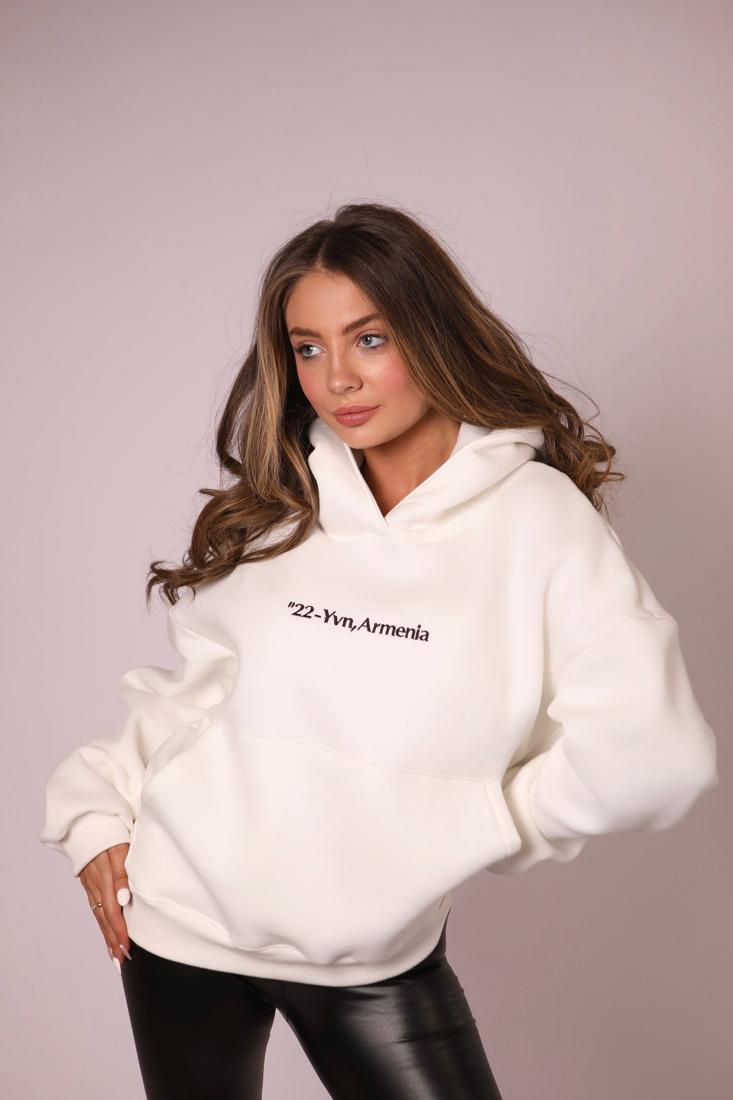 Women YVN Hoodie White