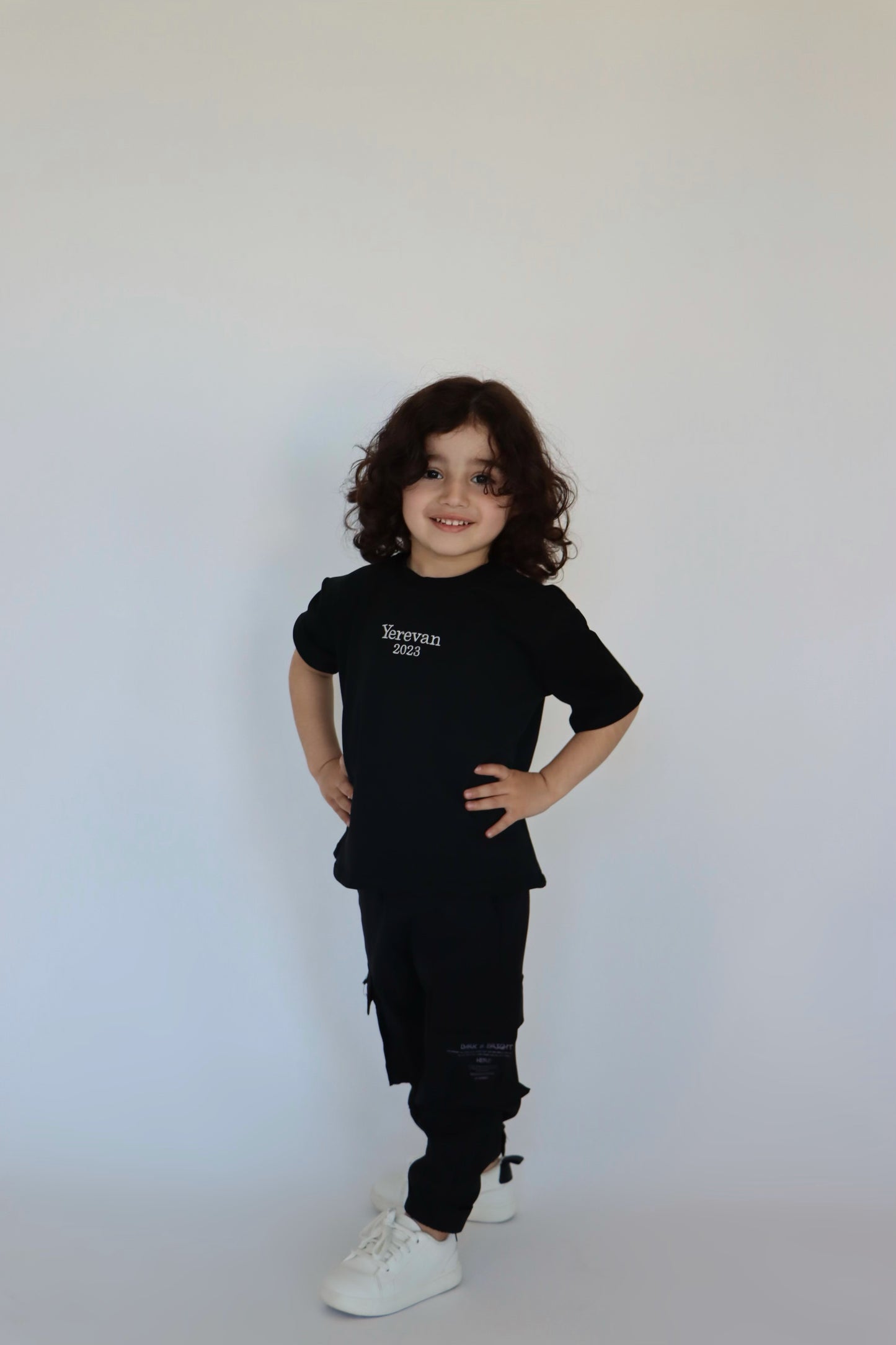 Kids "23" T-shirt - Black