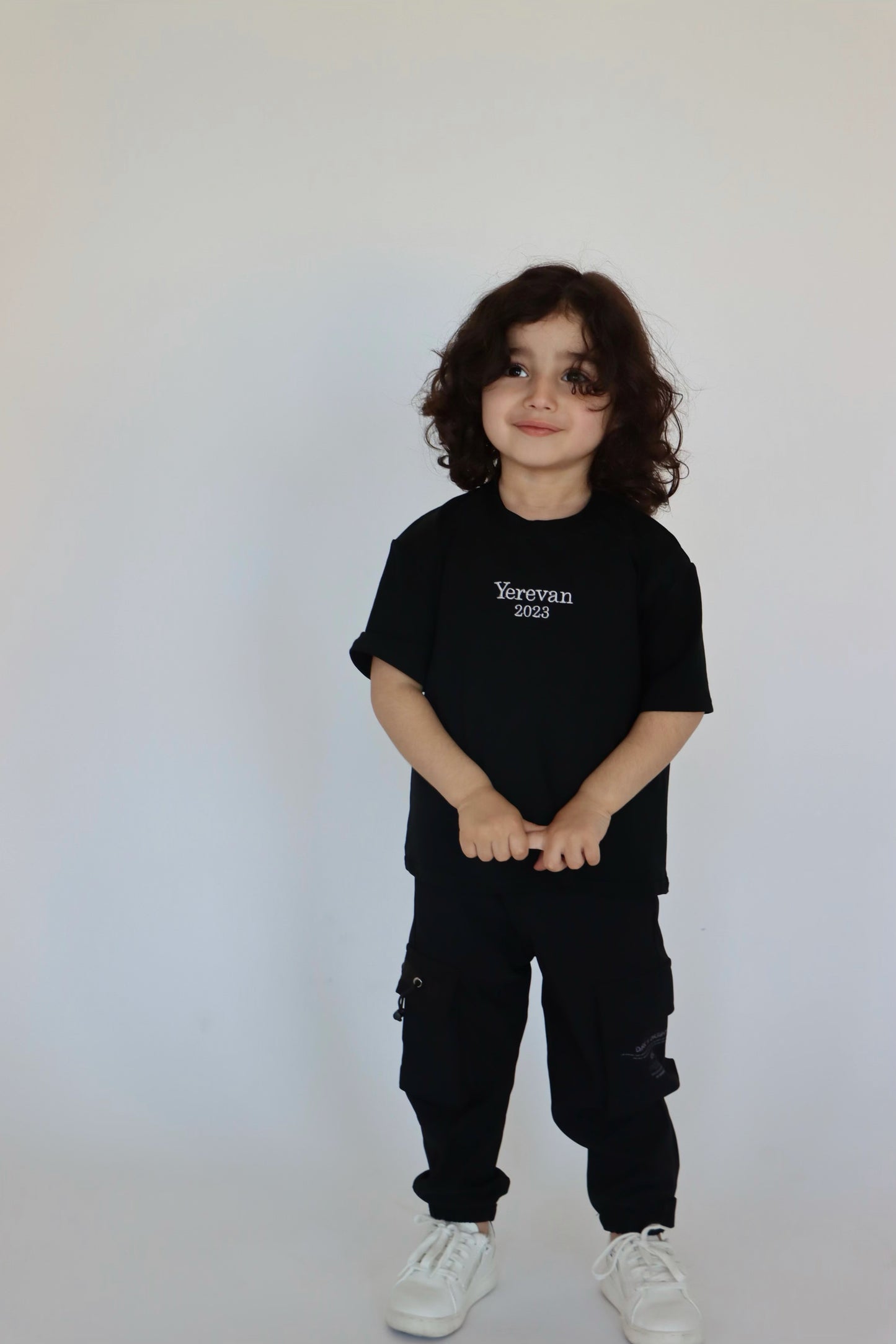 Kids "23" T-shirt - Black