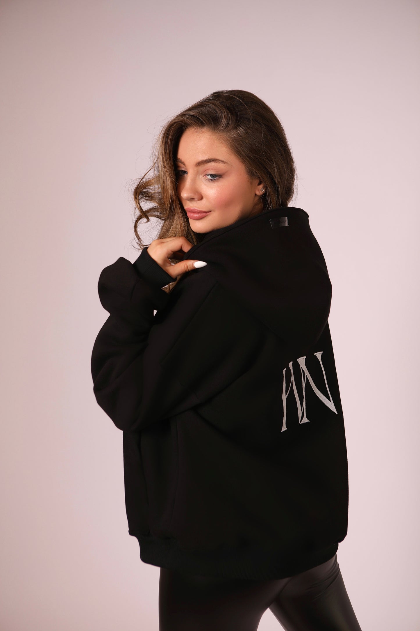 Women YVN Hoodie Black