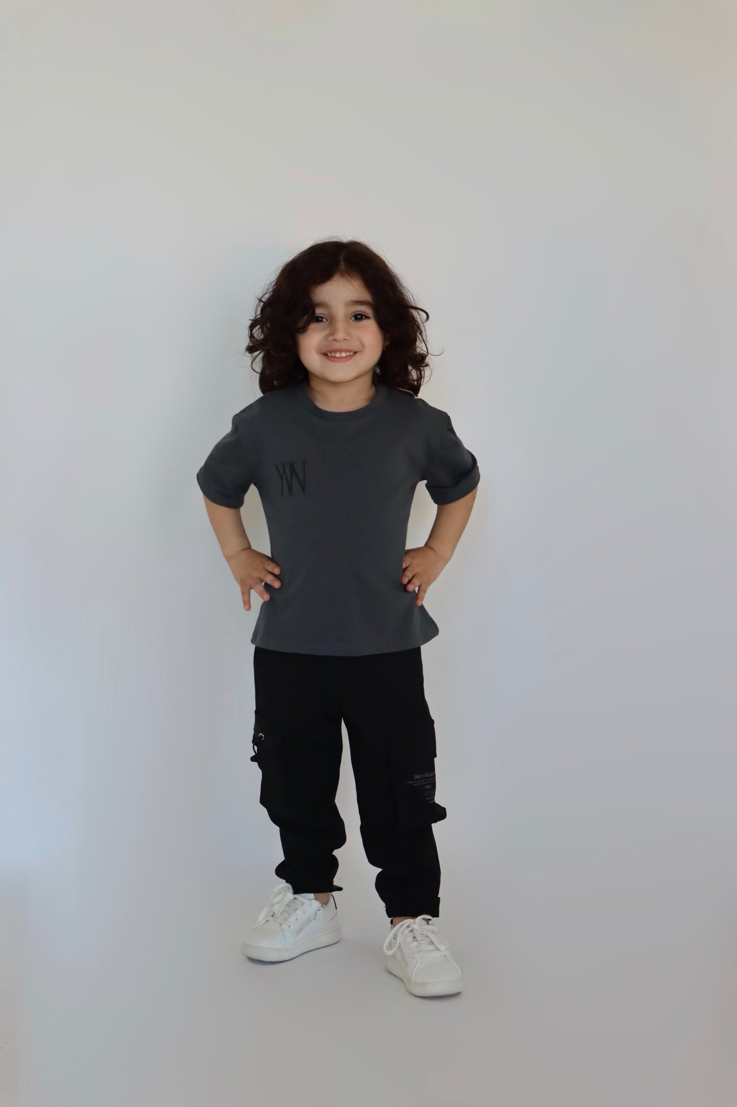 Kids "YERE1" T-shirts - Gray