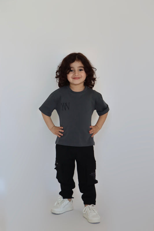 Kids "YERE1" T-shirts - Gray