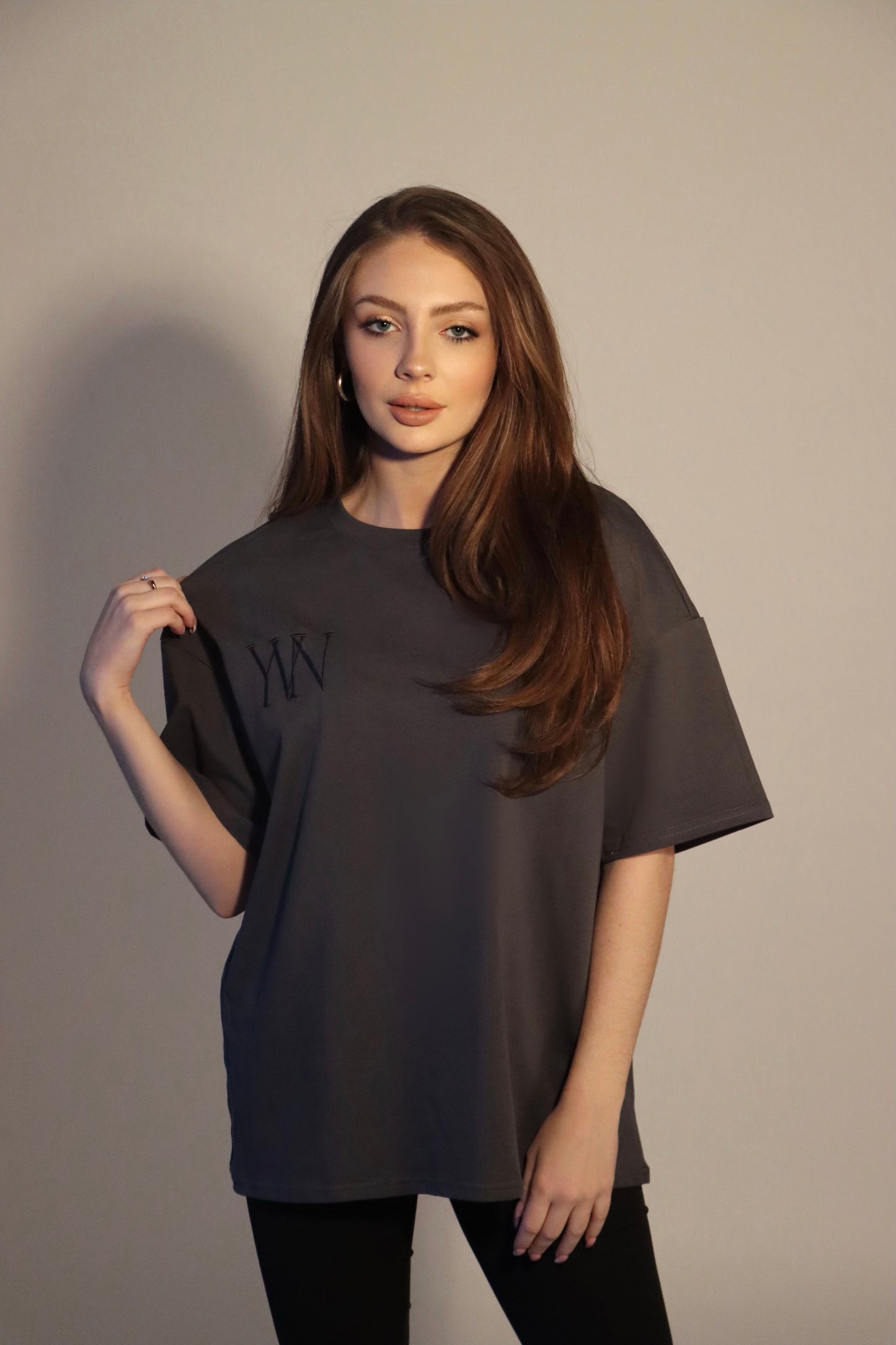 Woman "YERE1" T-shirts - Gray