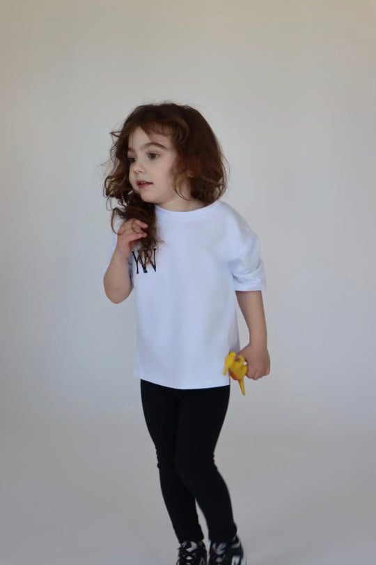 Kids "YERE1" T-shirts - White