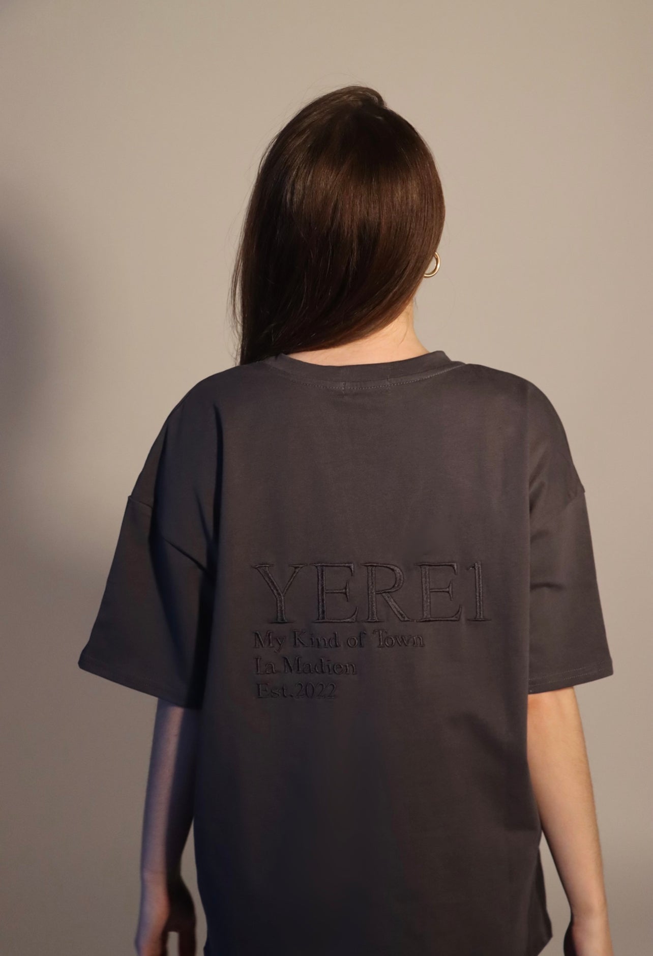 Woman "YERE1" T-shirts - Gray