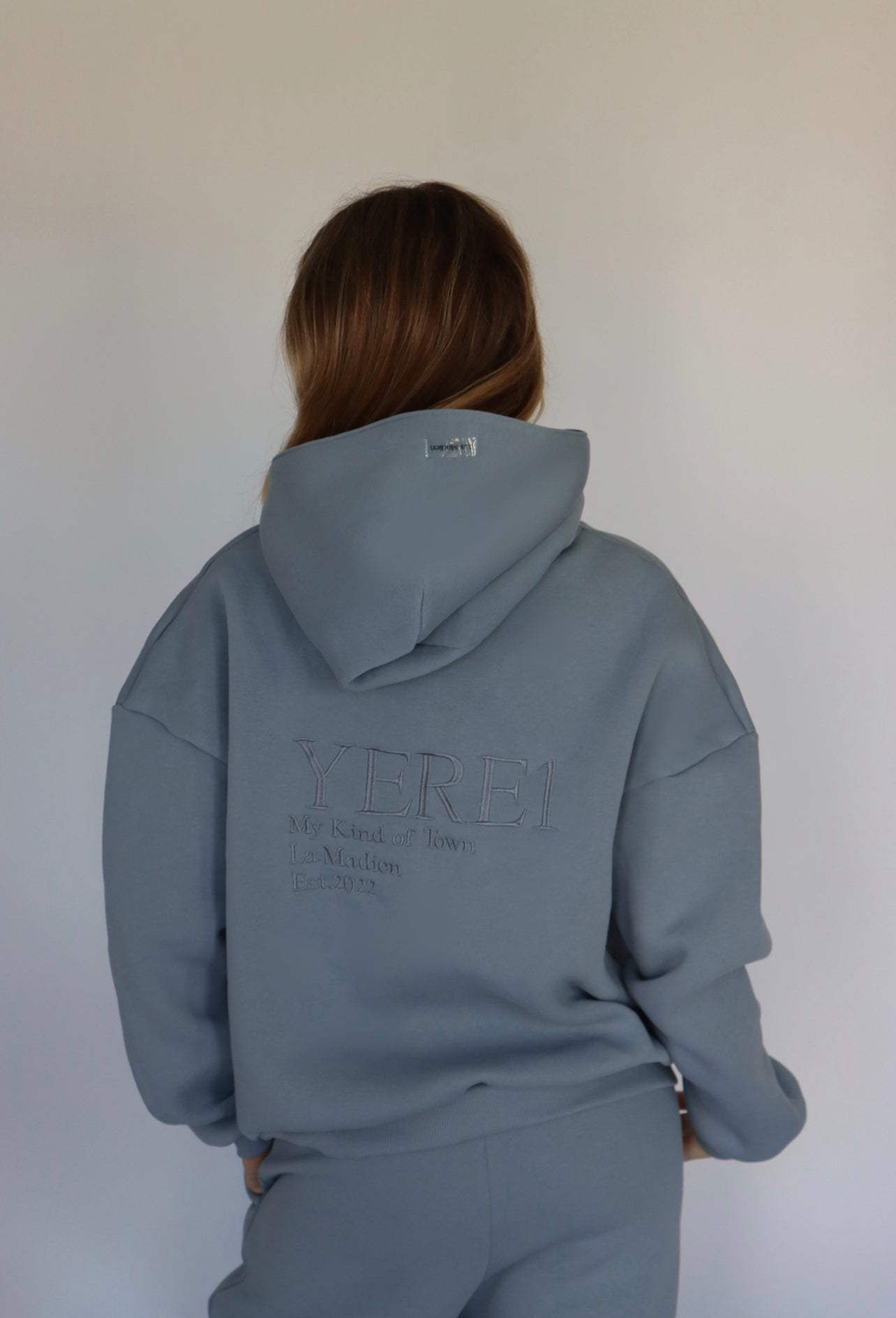 Women "YERE1" Hoodie - Blue